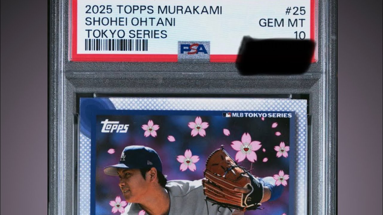 25 card PSA return Jordan Kobe LeBron Ohtani success
