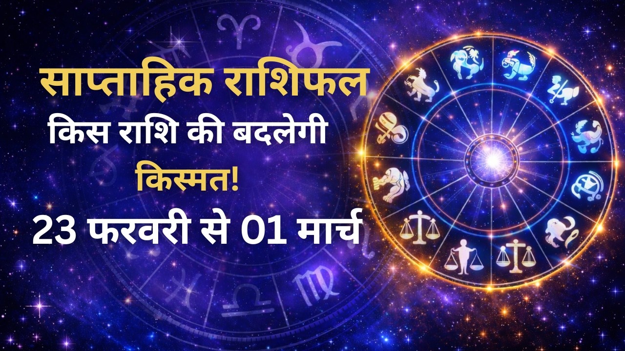 🔥कैसा रहेगा ये सप्ताह? 🤔| क्या कह रही है राशियाँ? | ✨साप्ताहिक राशिफल ❤️ 23 Feb – 1 March 2026