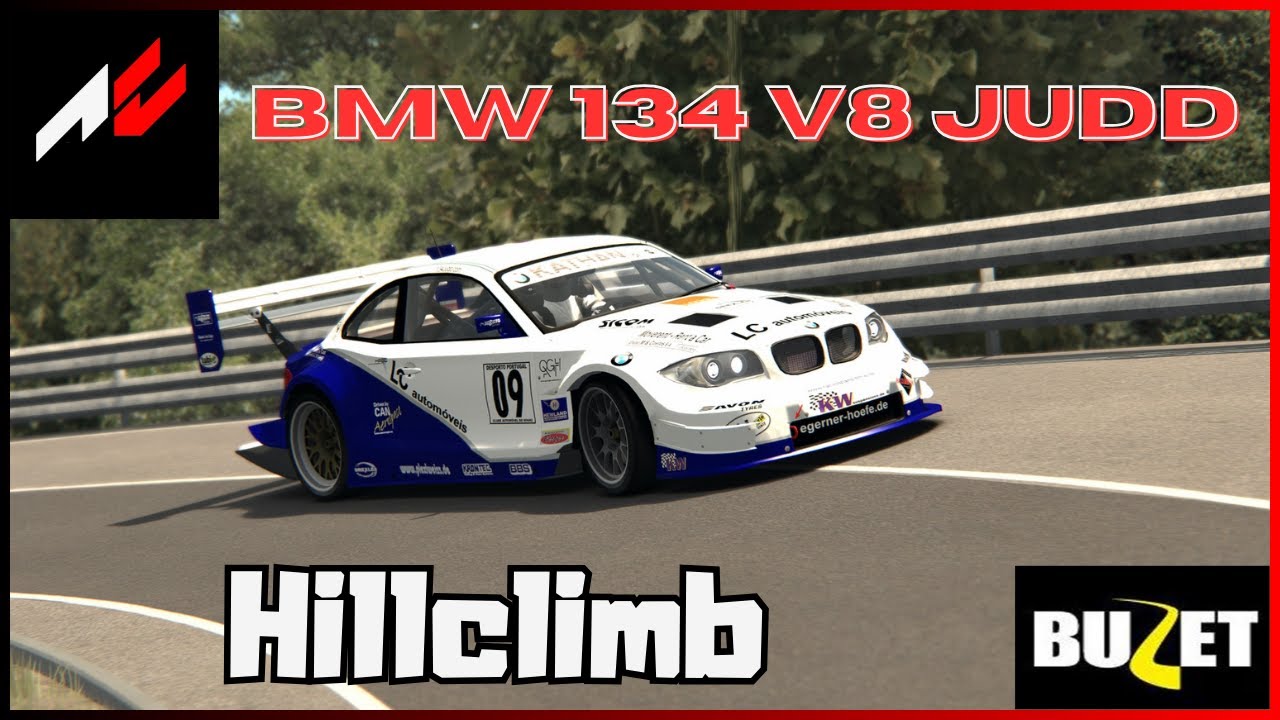 Assetto corsa - BMW 134 V8 Judd - Onboard - Buzet Hillclimb
