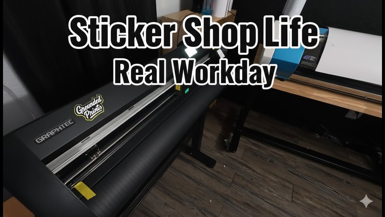 Sticker Shop Life: What My Workday Really Looks Like