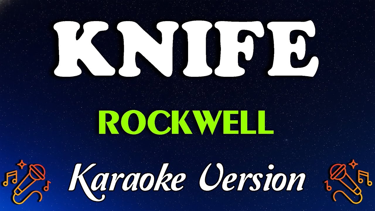 Knife – Rockwell (Karaoke Version) | Emotional 80s Soul Pop Ballad 🎤💔