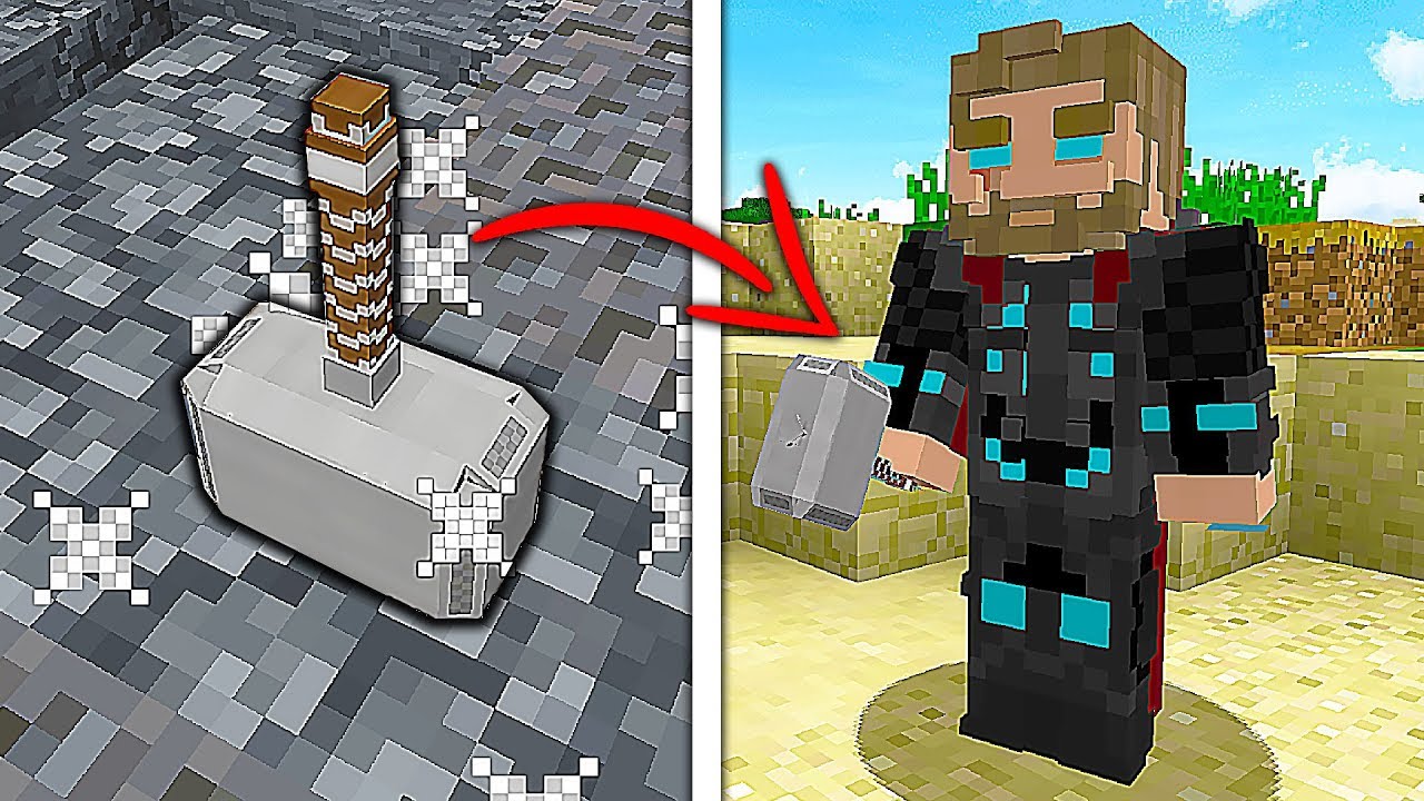 ZNALAZŁEM MŁOT THORA I STAŁEM SIE BOGIEM PIORUN&Oacute;W - Minecraft: Przygody z Flotharem #21