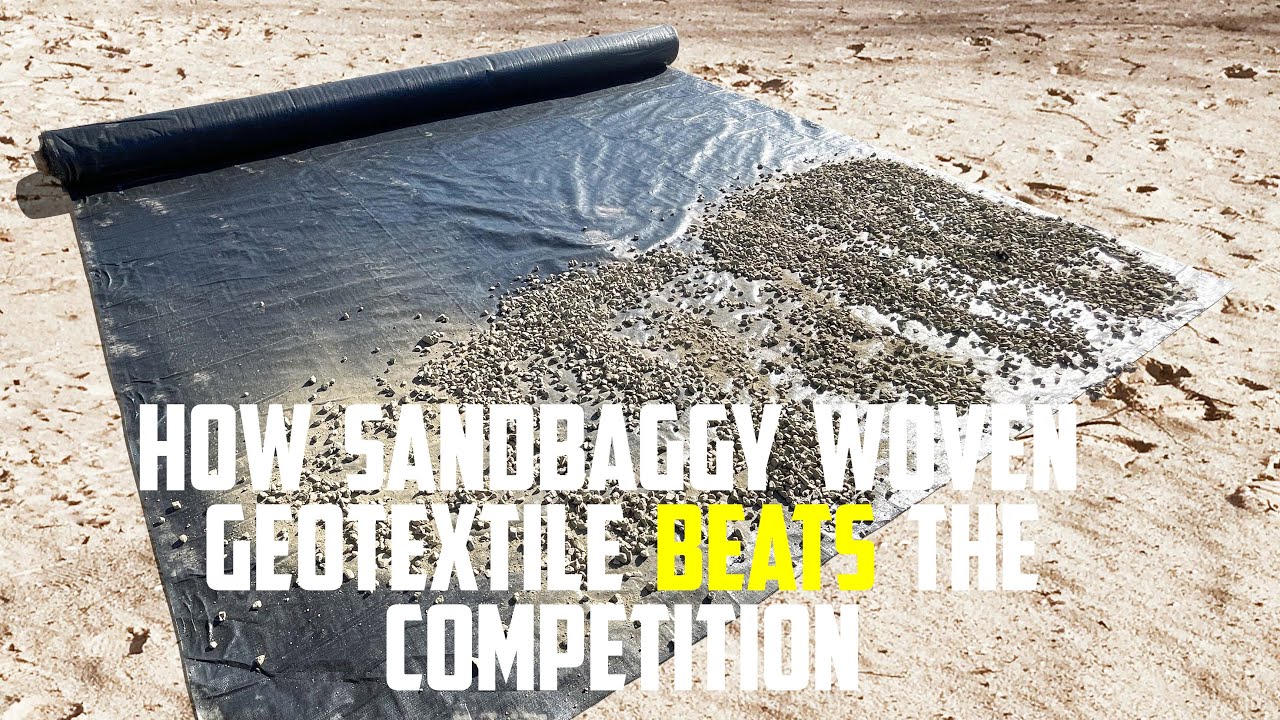 How Sandbaggy Woven Geotextile Beats The Competition? Hint: It's Really Flippin Strong!
