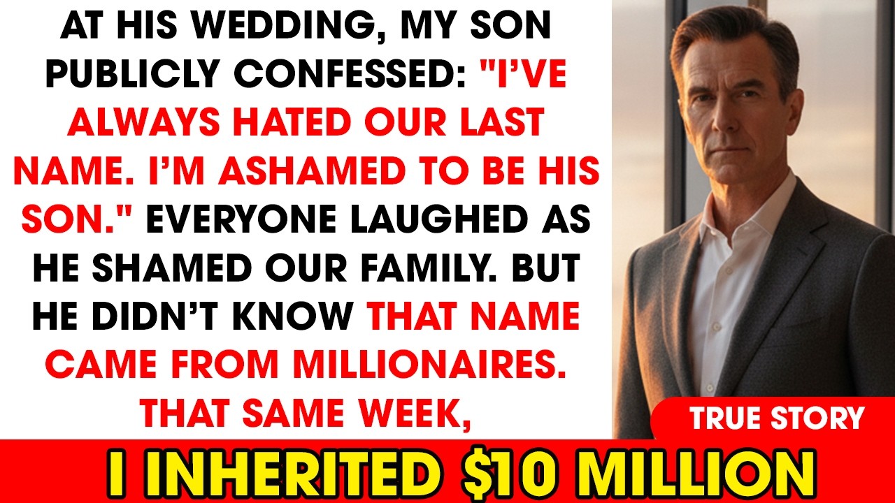 At His Wedding, My Son Confessed: “I Always Hated This Last Name” But I…