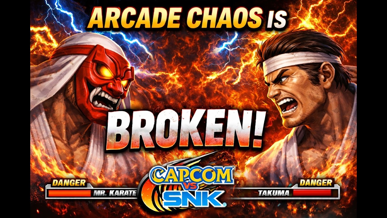 Saving Capcom vs SNK in Arcade Chaos! 🔥