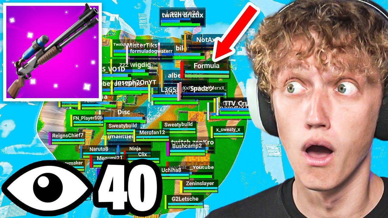 I Hosted A CHARGE Shotgun Only Tournament In Fortnite Reload! (INSANE)