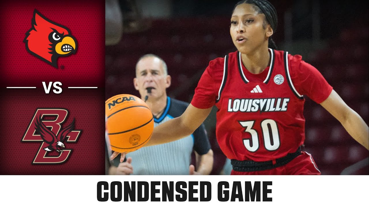Louisville vs. Boston College Condensed Game | 2024-25 ACC Women's Basketball