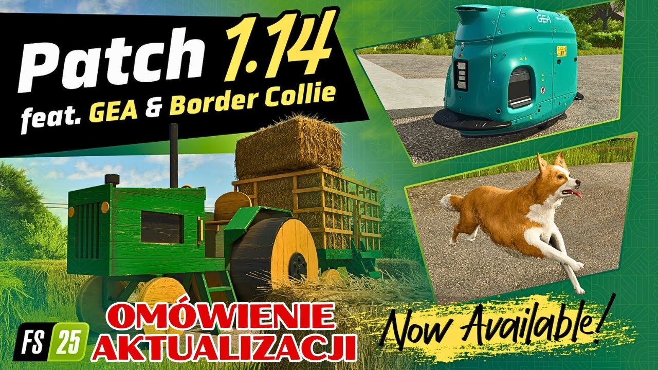 Najważniejsze zmiany w patchu 1.14 do FS25!