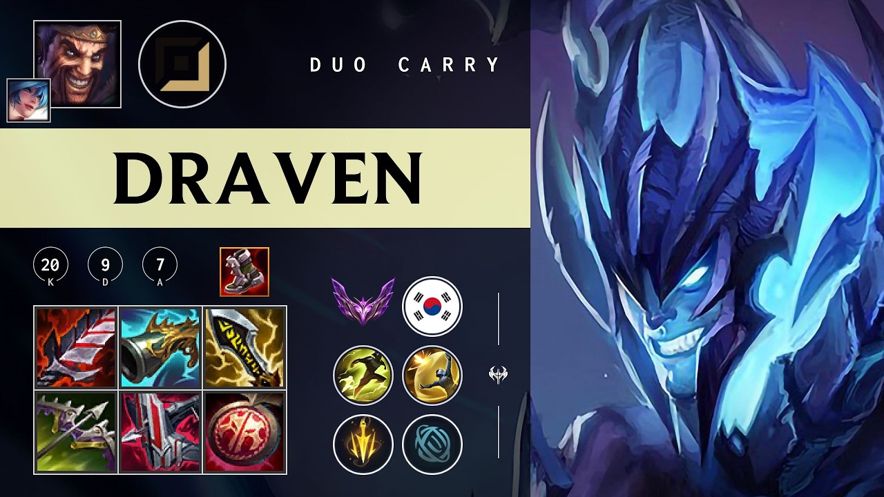 Draven ADC vs Lucian - KR Master Patch 26.04