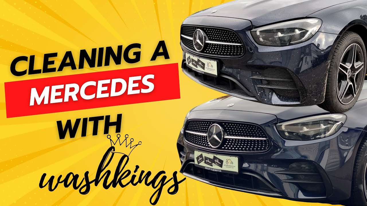 Mercedes Benz E-Class ASMR Cleaning