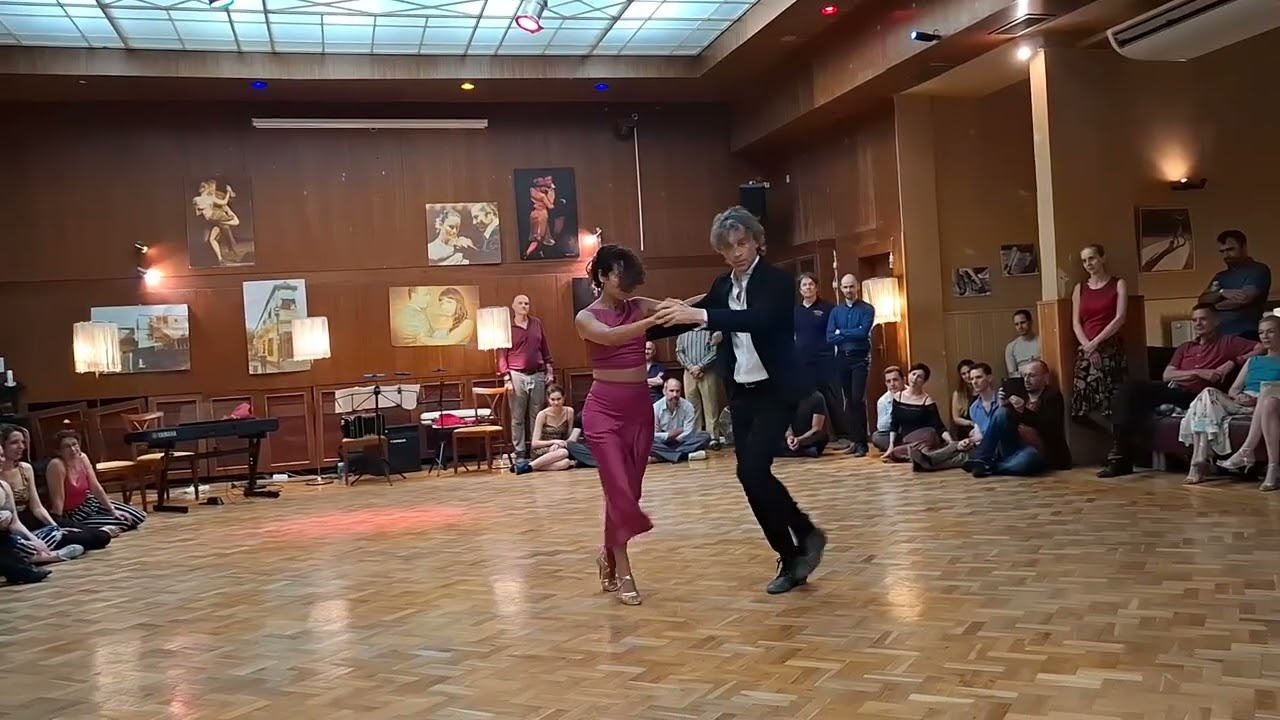 Yailet Suarez & Gábor Novák Vals tango show in Hölgyválasz Budapest 31.05.2025