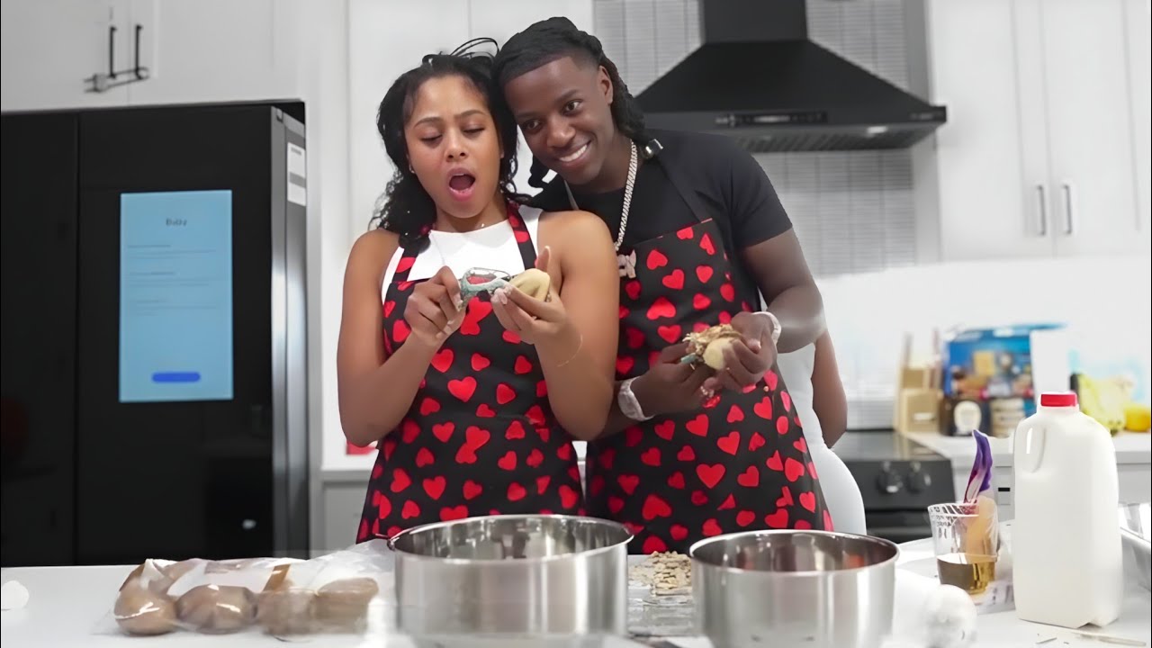 OMB Peezy Cooks DINNER for Zoe Spencer.. ♥️😊 | FULL STREAM 
