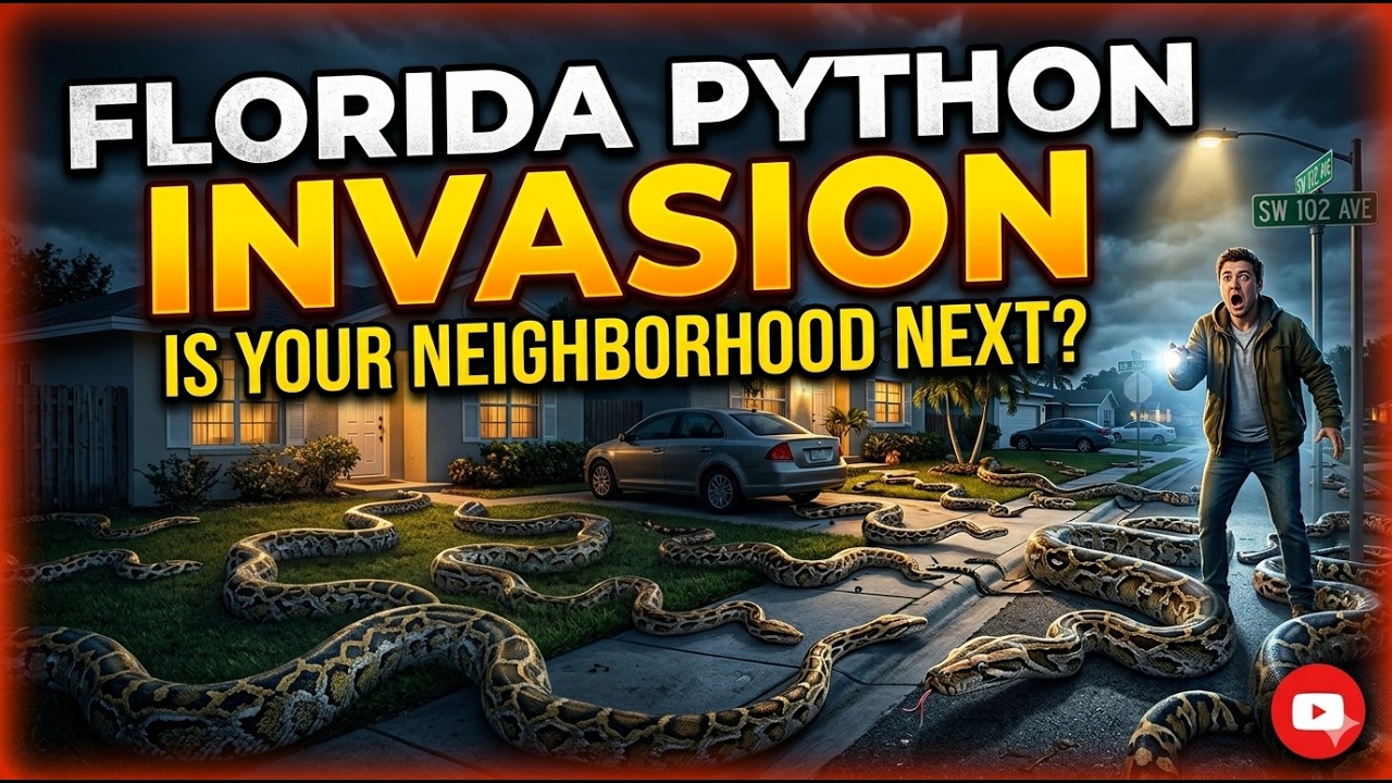 Giant Burmese python Found in Florida?! What&rsquo;s Happening