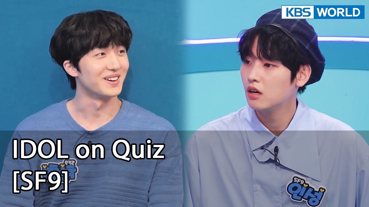 [ENG] IDOL on Quiz #8 (SF9) KBS WORLD TV legend program requested by fans | KBS WORLD TV