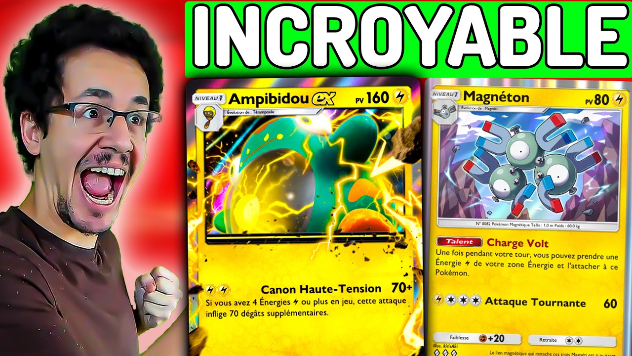 LA SECONDE VARIANTE DU MEILLEUR DECK DU JEU [AmpibidouEX / Magnezone] - Deck Pokemon pocket