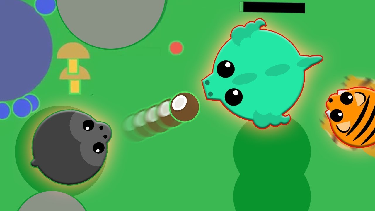 Mope.io Горилла убивает дракона || Puffer Fish убивает Дракона || Забавные моменты