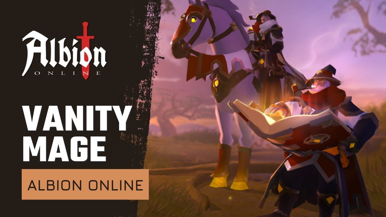 Albion Online New Vanity Mage Adventurer Bundle & New Swiftclaw Skin The Miststalker | MMORPG