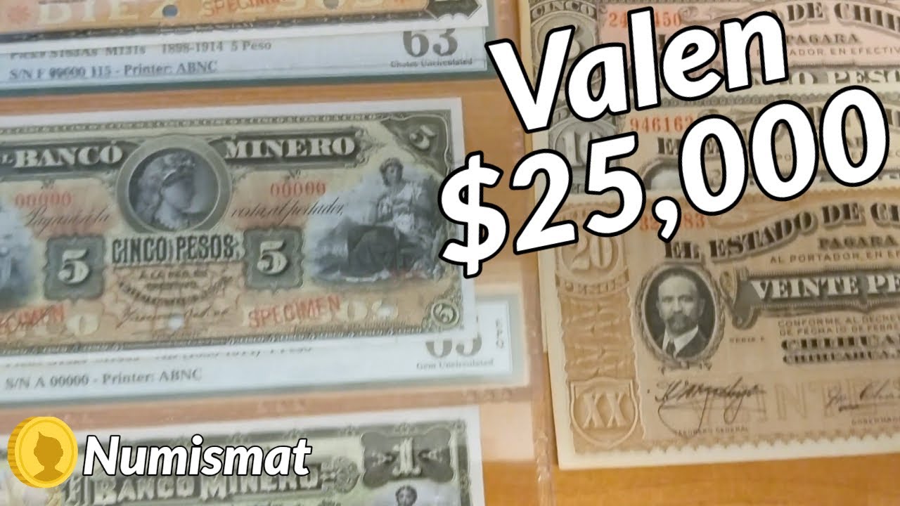 Billetes de Chihuahua hoy cuestan más de 25,000 pesos. ¿Tienes alguno?