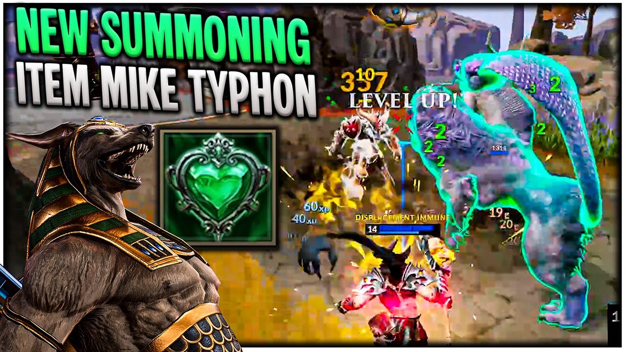 FEEDING MIKE TYPHON THE ENEMY TEAM NEW SUMMONING ITEM!