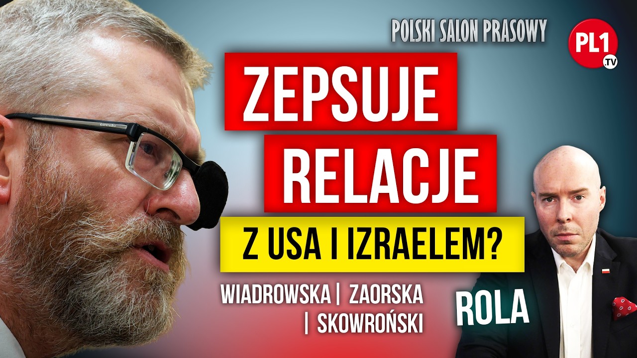 Braun popsuje relacje z Izraelem i USA?! PiS planuje ostry atak na KKP?! | PSP 35 | PL1.tv