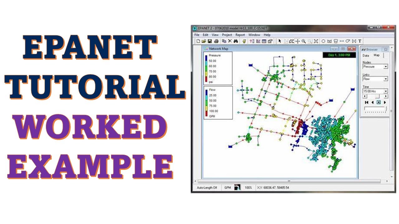 EPANET TUTORIALS-WORKED EXAMPLE (A STEP-BY-STEP GUIDE)