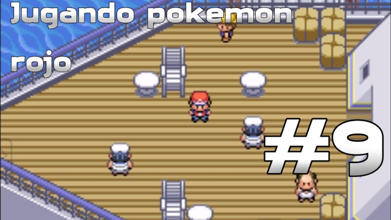 Llegamos a ciudad Carmín y subimos al S.S.Anne: Pokémon rojo fuego🔥