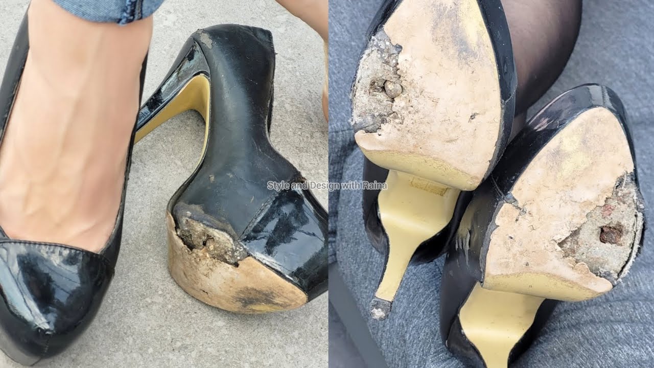 Most well worn shoes collection