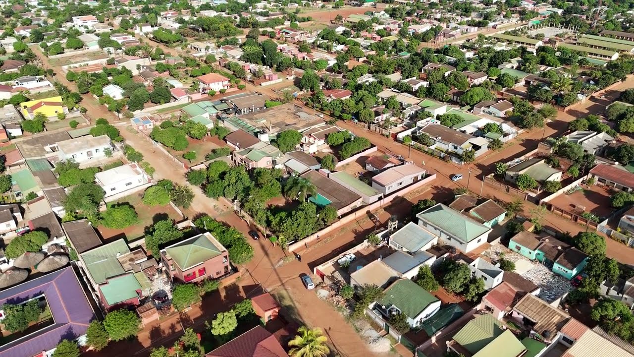 Stunning 4K Aerial Footage of Chimoio, Mozambique | DJI Mini 4 Pro Drone