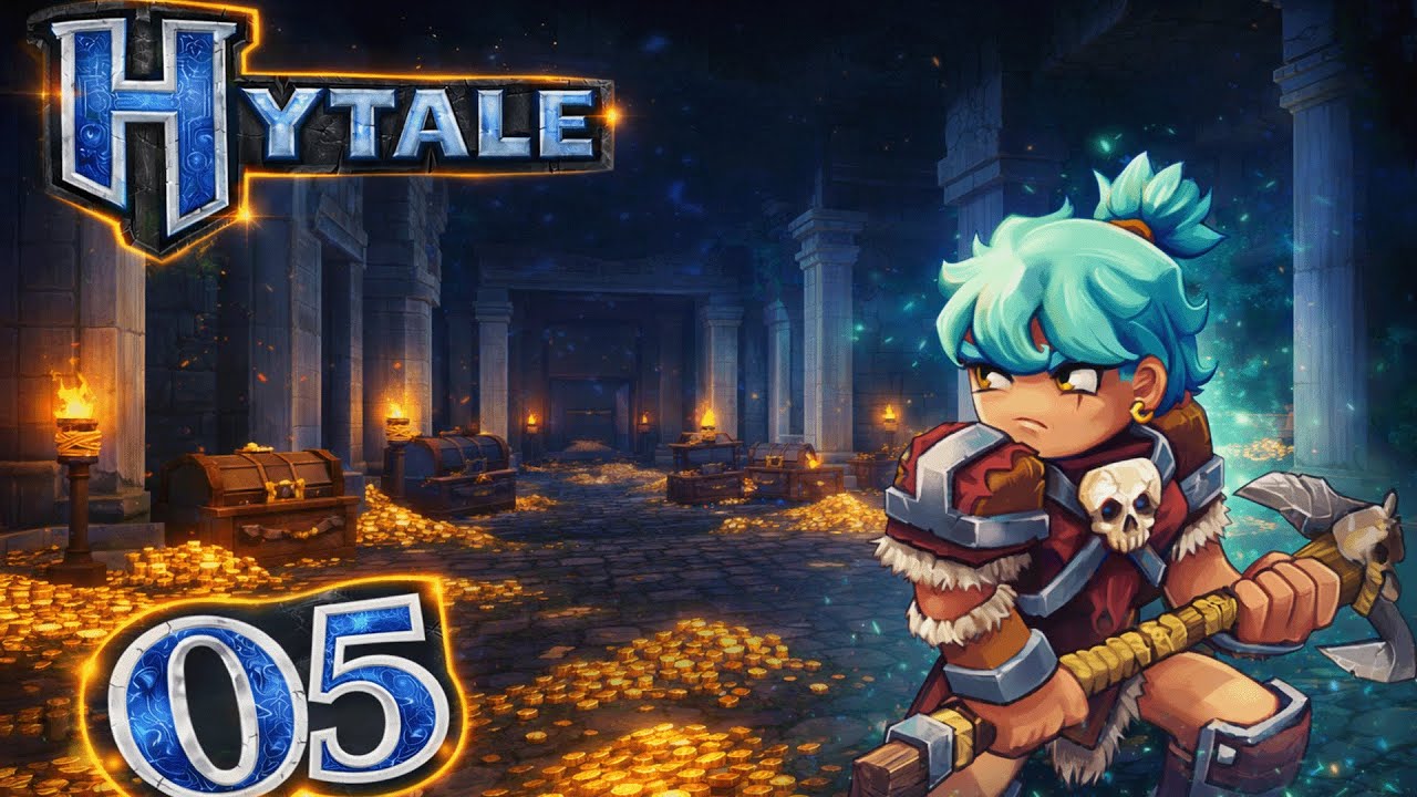 HYTALE #05 FR 🌳 SALLE DES COFFRES !