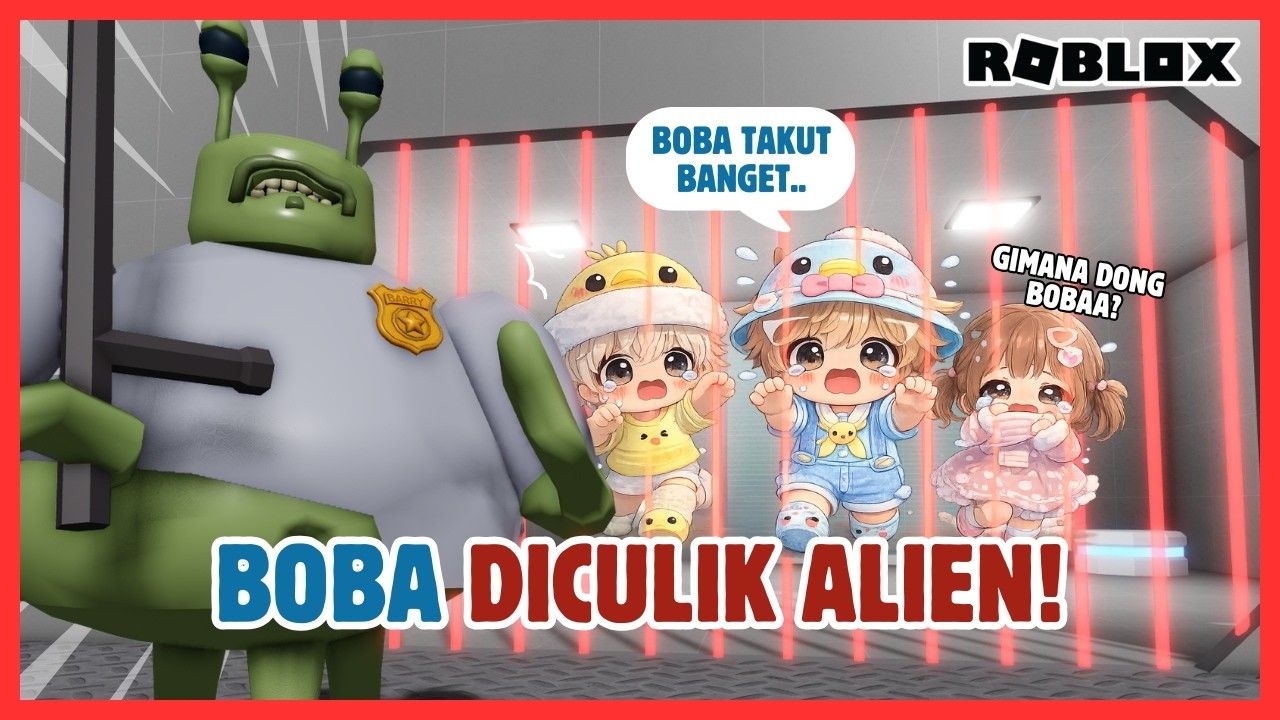 BOBA HARUS KABUR KALO GA BOBA BAKAL JADI (?) GAMAUUU | ROBLOX INDONESIA