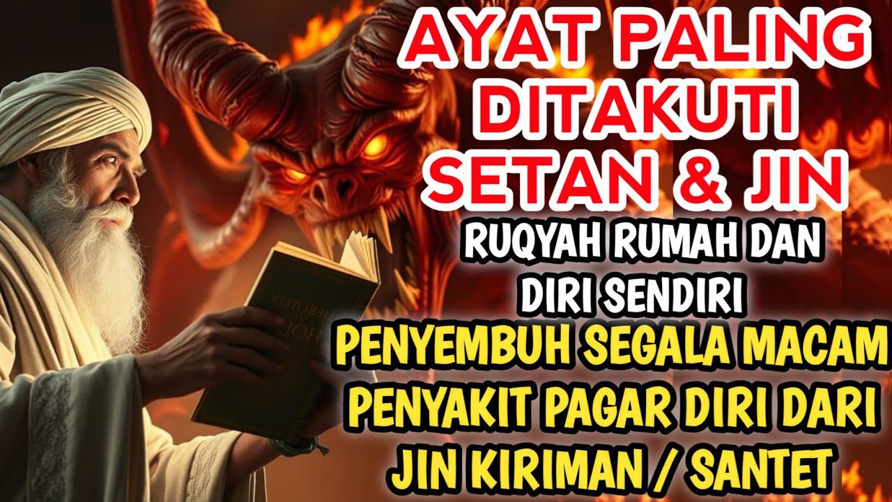 RUQYAH RUMAH PENGUSIR JIN, & SIHIR DI RUMAH & TUBUH, PENENANG HATI & PIKIRAN | ALAA AQEL