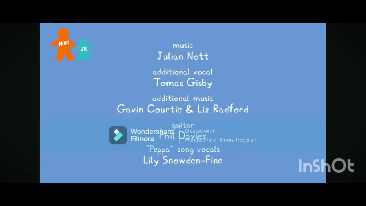peppa pig The end Nick Jr. 
