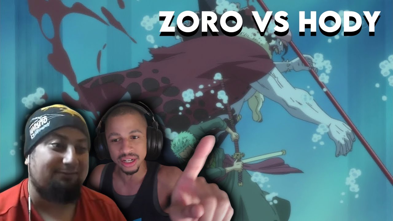 Zoro vs Hody Jones Reaction