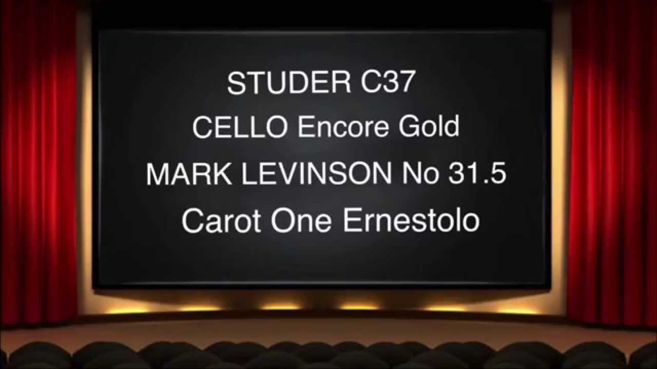 Legendary Studer C37 Best sound you ever heard