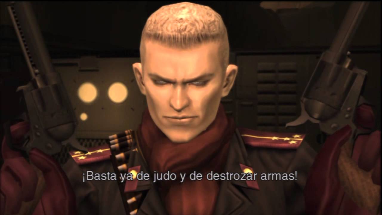 Metal Gear Solid 3: Snake Eater HD Cutscenes - Fight with Volgin