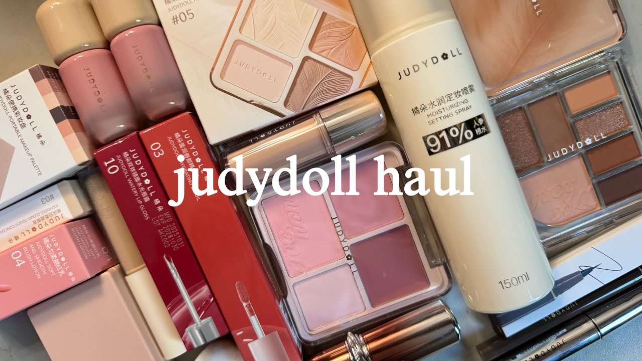full face con maquillaje CHINO ⟡ ݁₊ haul de JUDYDOLL !!! (ㅅ´ ˘ `)