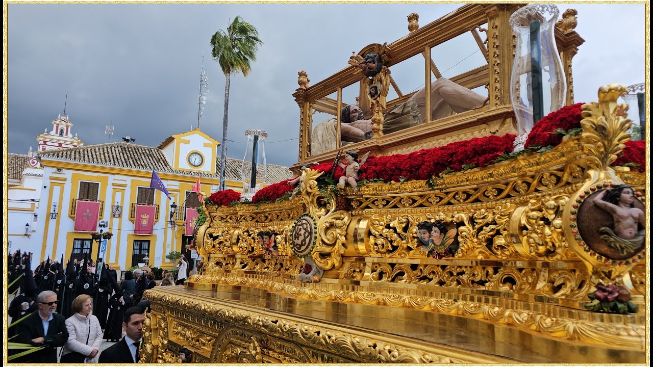 4K - PROCESIÓN FÚNEBRE HDAD VERA+CRUZ DE GUILLENA (SEVILLA) 2024 SEMANA SANTA