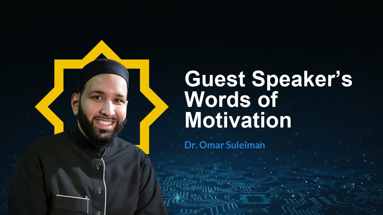 Guest Speaker (Dr. Omar Suleiman) - 12th IOU Online Convocation