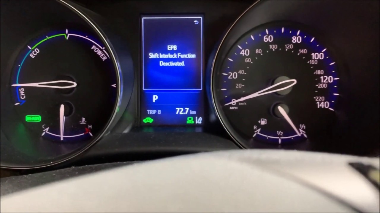 Automatic Parking Brake Enabling on Toyota C HR