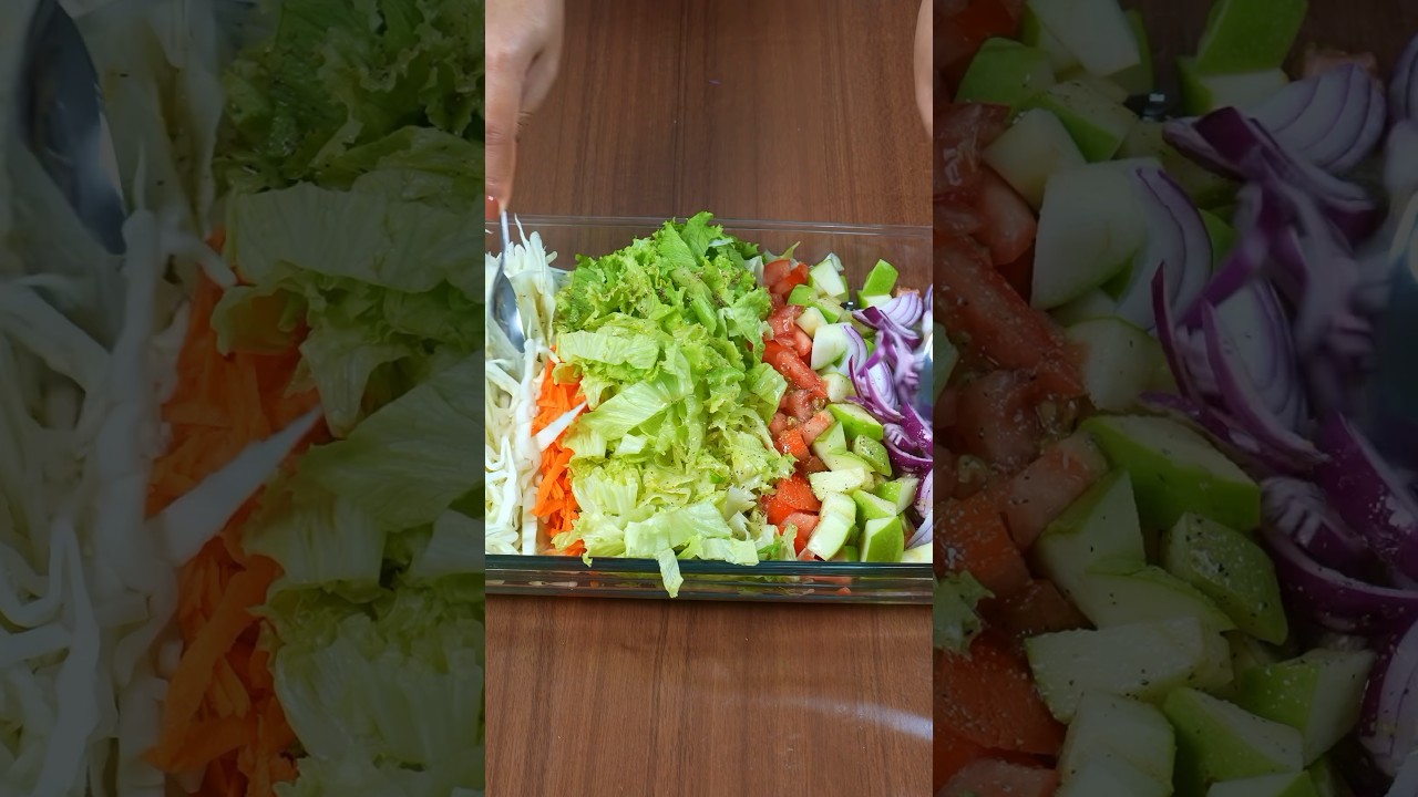 Sab&iacute;as que al cortar finamente un repollo mediano...😱 #recetas #ensalada #saludable #fitness