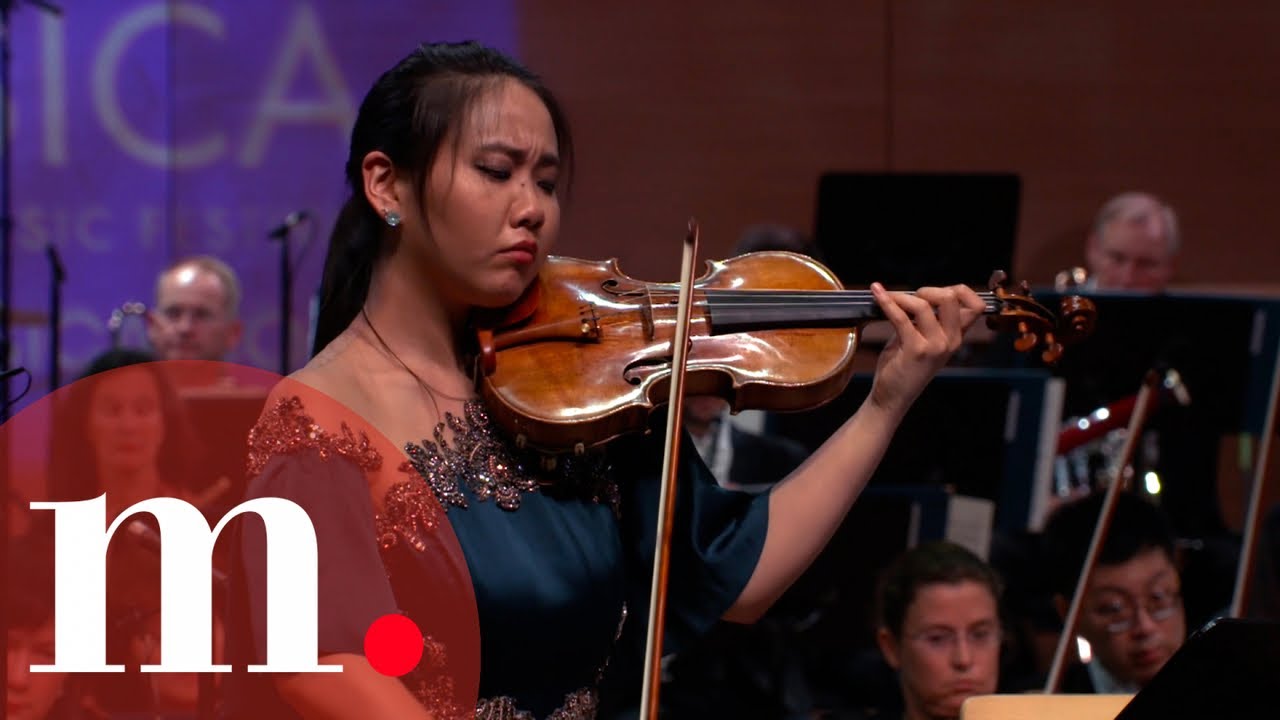 Stella Chen performs Bach's Sonata for Solo Violin No 1 in G minor, BWV 1001