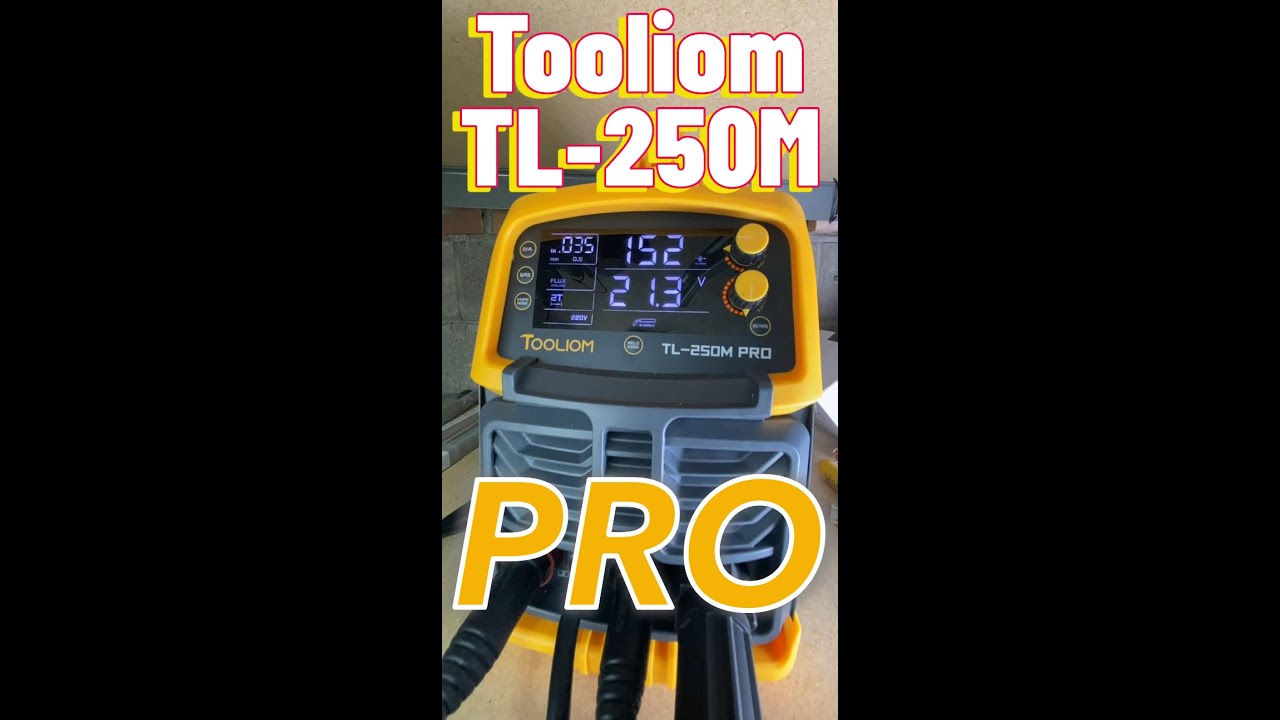 Quick Review of Tooliom TL-250M PRO multiprocess welder