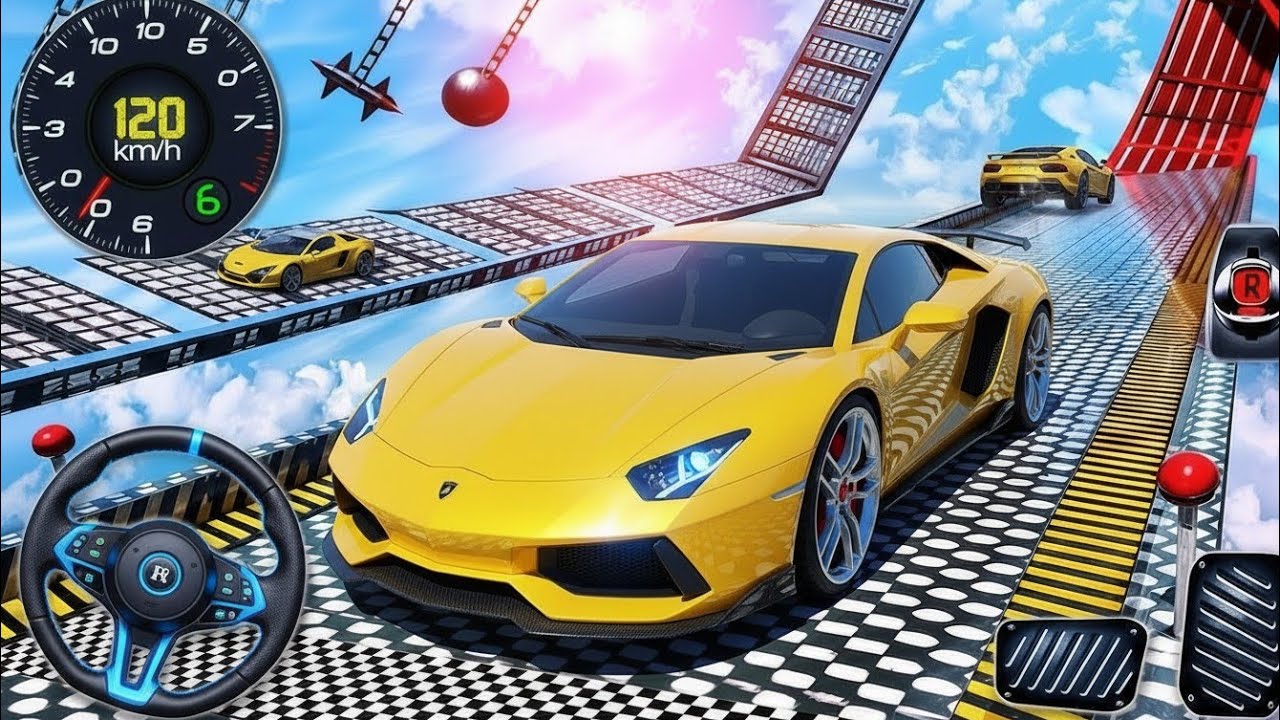 Impossible 99% Fail: Mega Ramp Car Stunt Challenge! 🚗💥