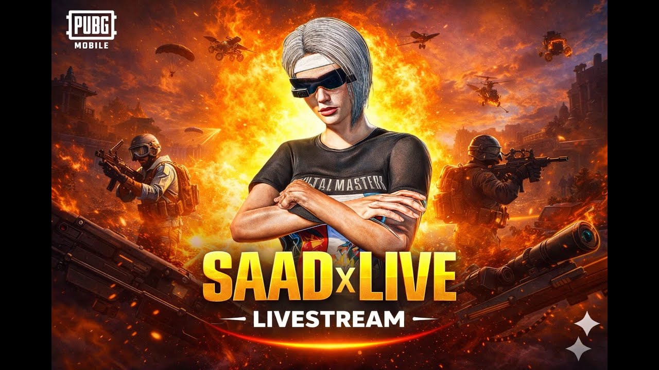 ULTIMATE ROYAL RANK PUSH | ROAD TO LEGEND 🔥| SaadPubgM is live ❤️