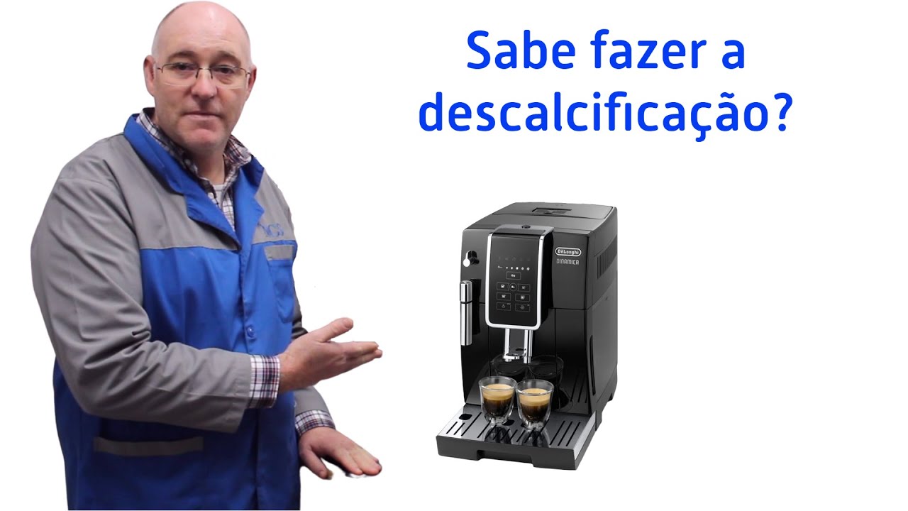 Delonghi Dinâmica ECAM35015 - Como fazer a descalcificação?