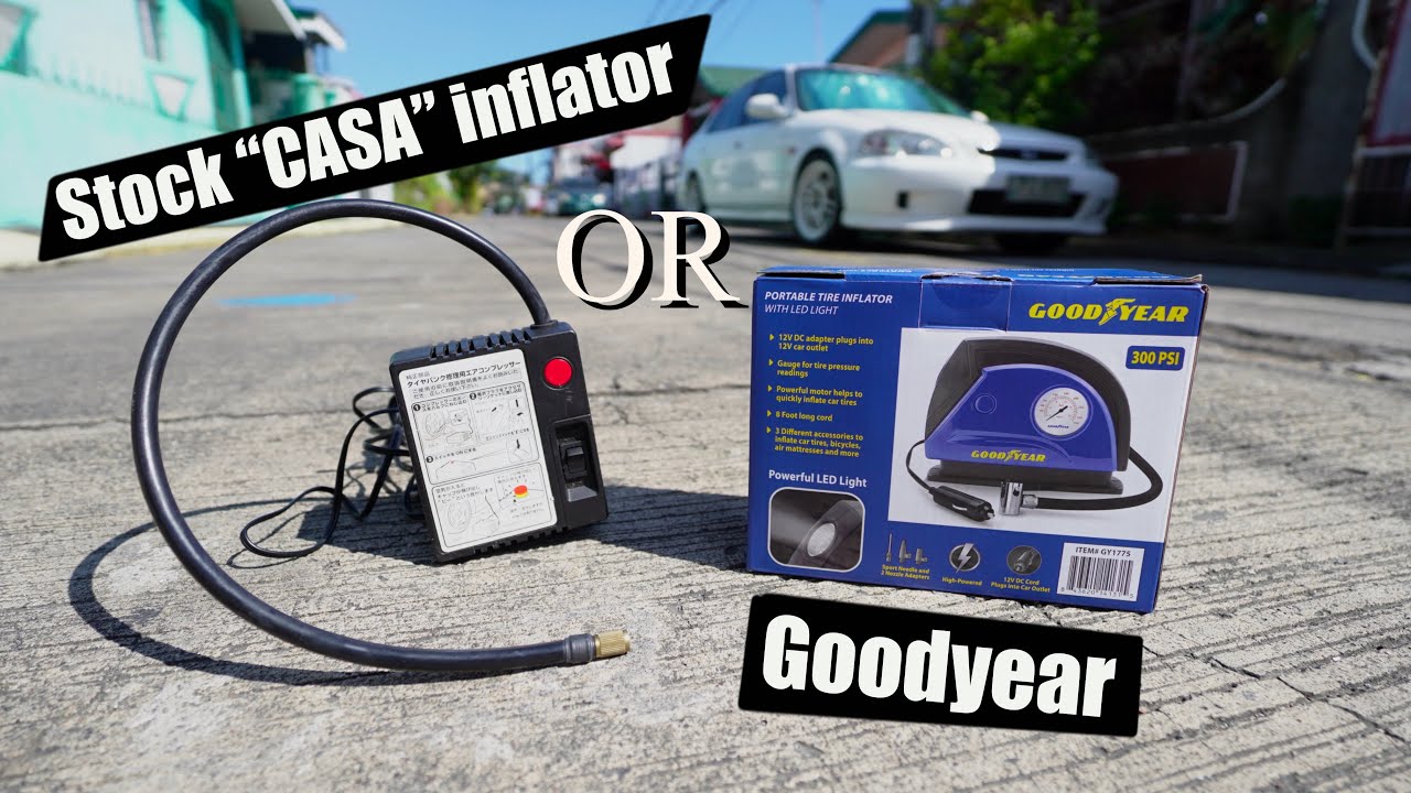 Unboxing: Goodyear 300PSI portable Tire inflator