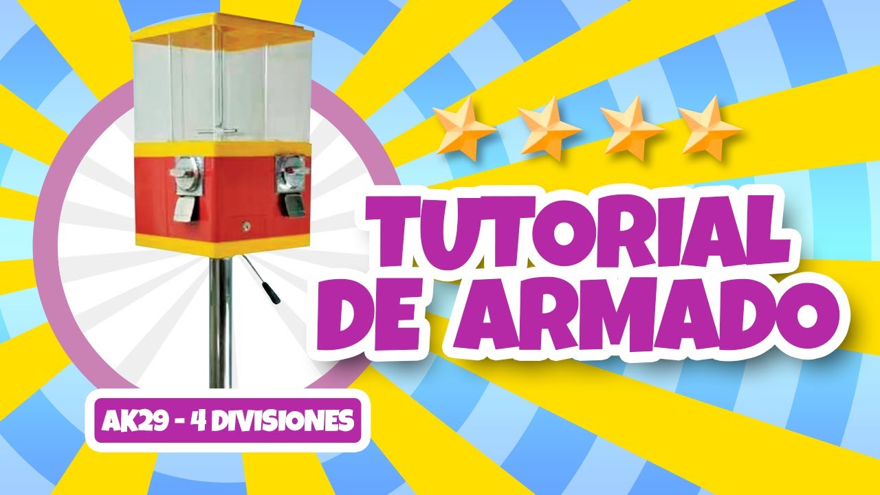 Tutorial de armado de la máquina Ak29 - 4 Divisiones | Waka Importaciones