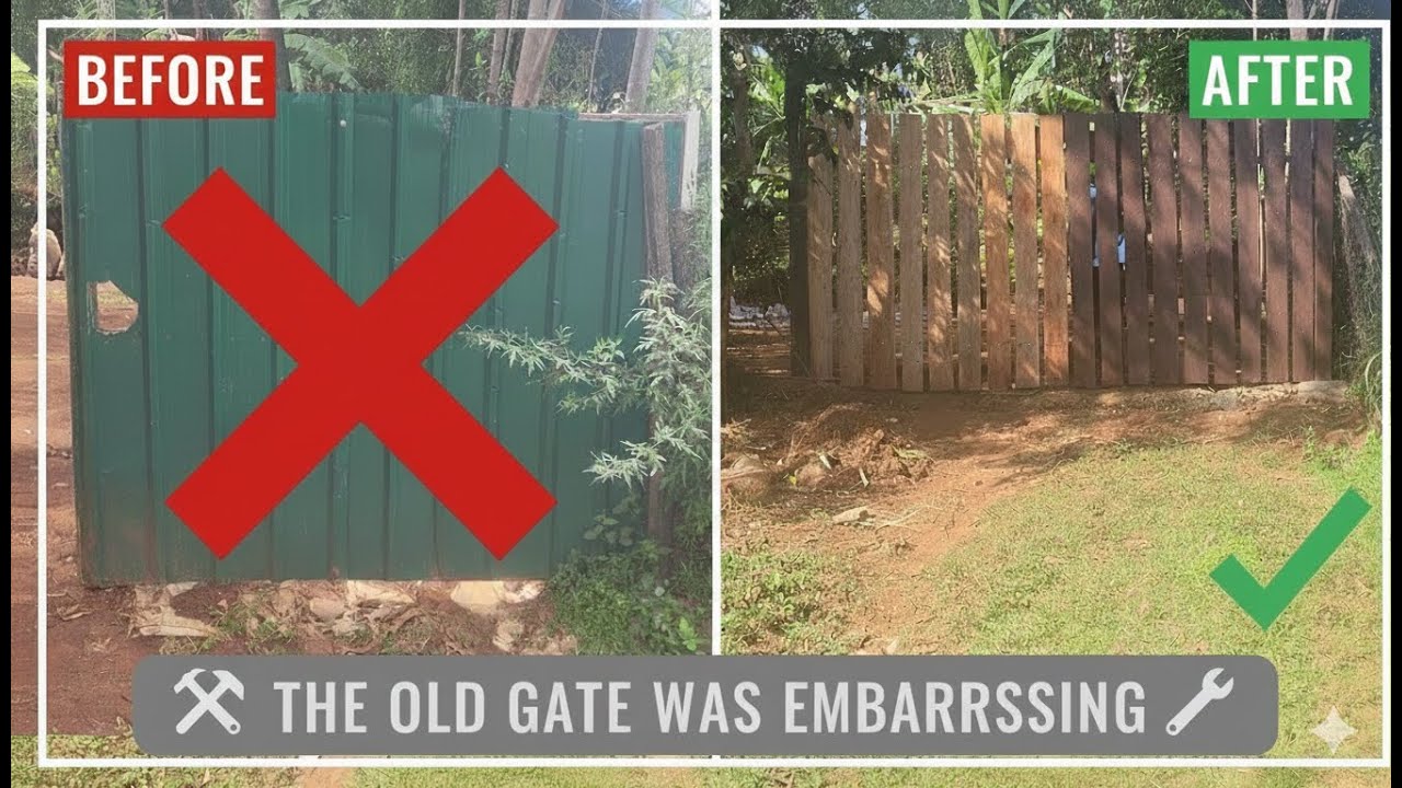That Broken Gate Had to Go... Here's What I Built Instead