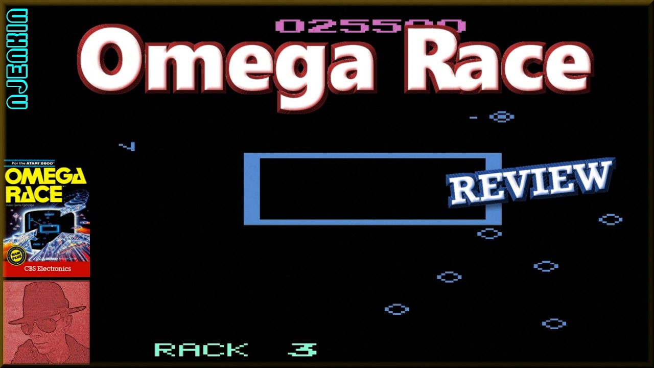Omega Race — на Atari 2600 — с комментариями!!
