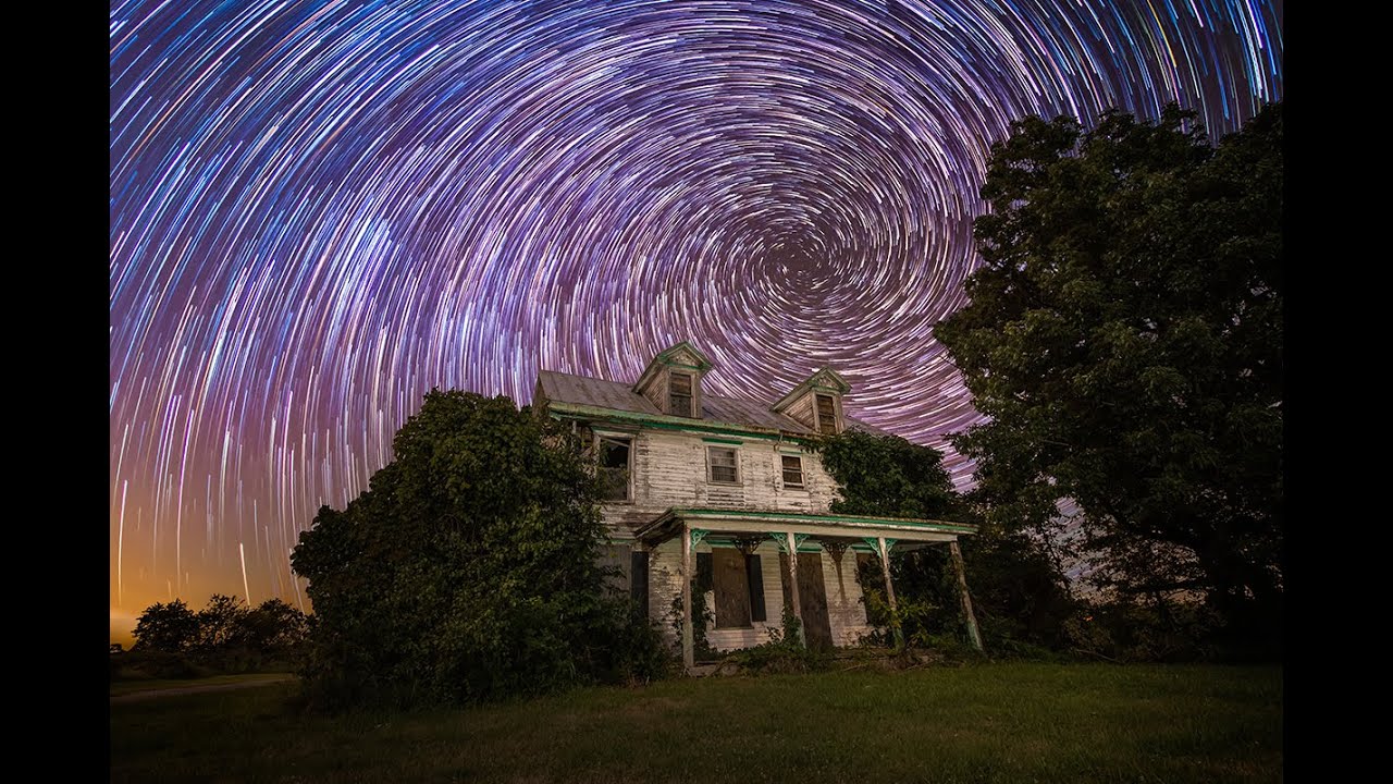 How To Create Vortex Star Trails Using LR Time Lapse and Lightroom